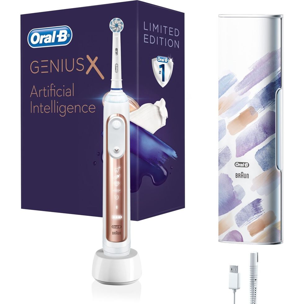 Oral B Genius X Limited Edition Electric Toothbrush - Rose Gold