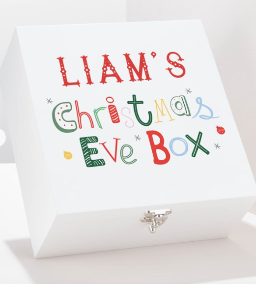 Personalised Wooden Christmas Eve Box