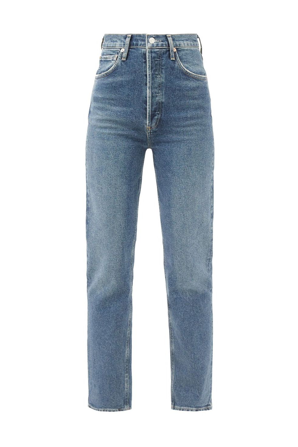 Sabine High-Rise Straight-Leg Jeans
