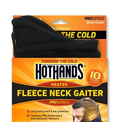 Heated Fleece Neck Gaiter