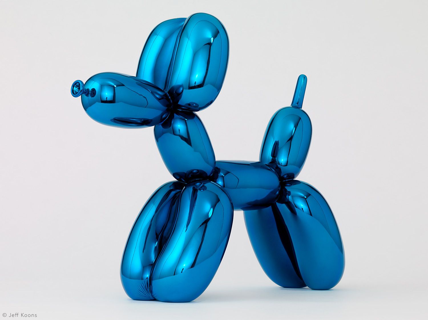 BALLOON DOG (BLUE) by Jeff Koons