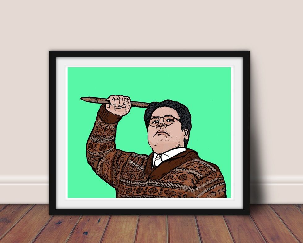 What We Do In the Shadows-inspired Guillermo art print