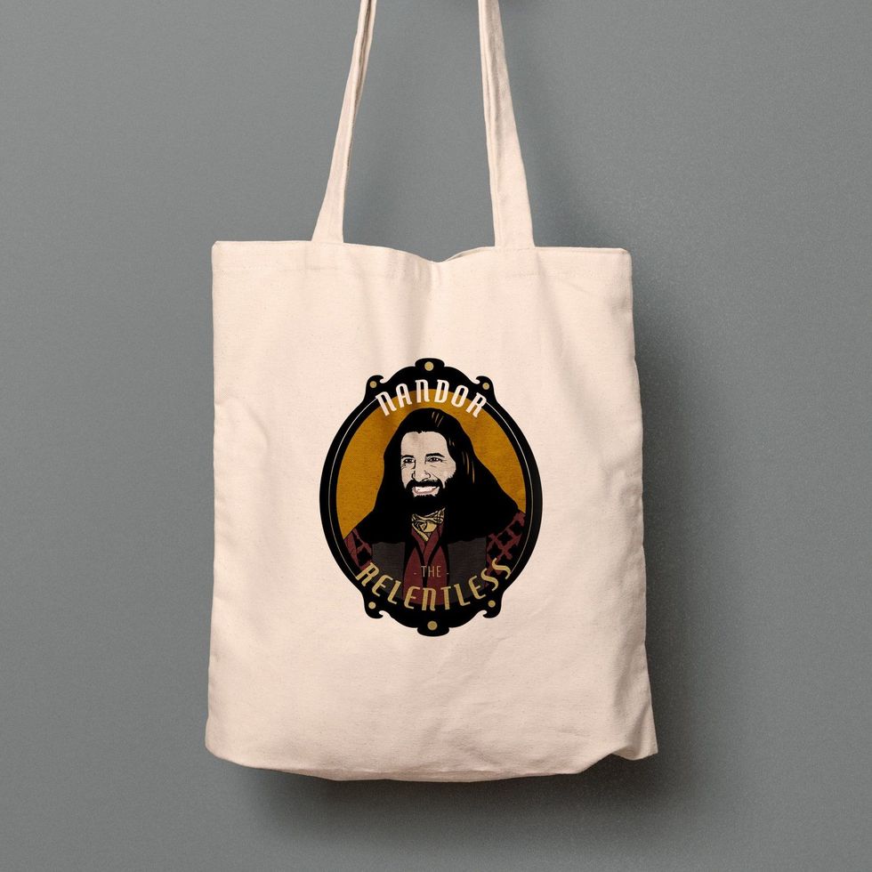 What We Do in the Shadows-inspired 'Nandor the Relentless' tote