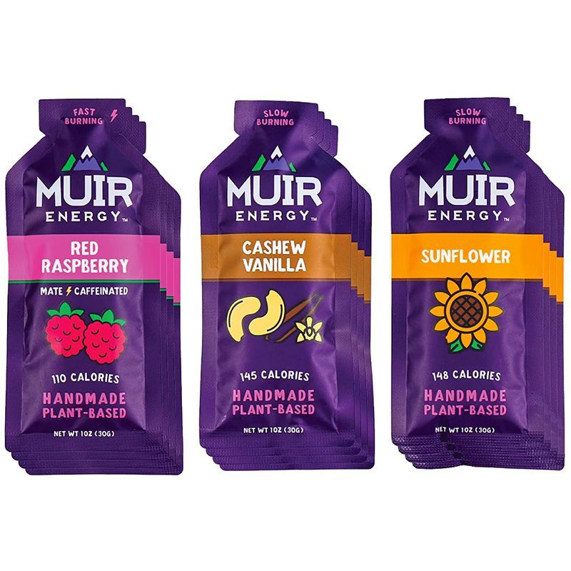Muir Energy Gel Variety Pack, 12- Count
