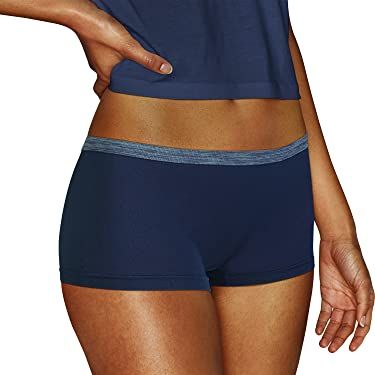 LALESTE Womens Cotton Boy shorts Underwear Stretch Boyshorts Panties Ladies  Boxer Briefs Pack of 5 at  Women's Clothing store