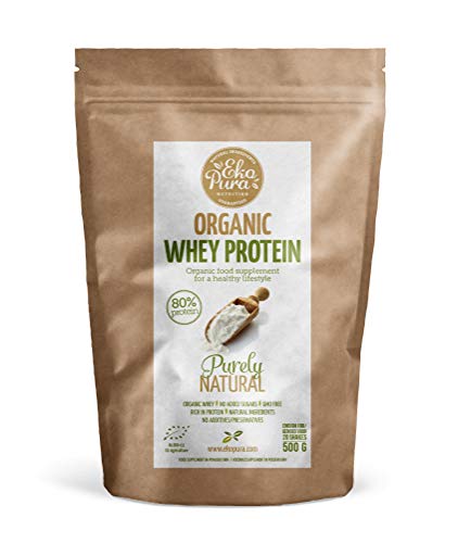 Batido de proteínas de suero orgánico de Ekopura Nutrition
