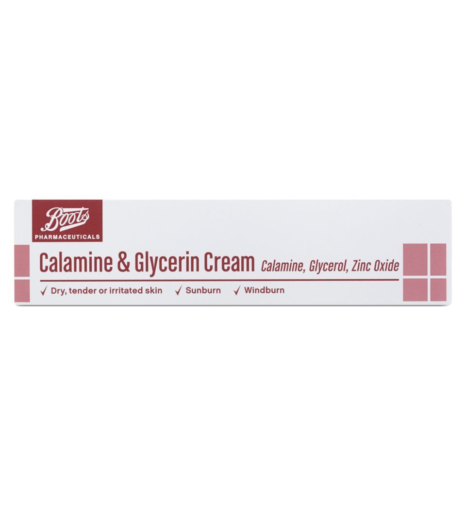 Boots Pharmaceuticals Calamine and Glycerin Cream- 35g
