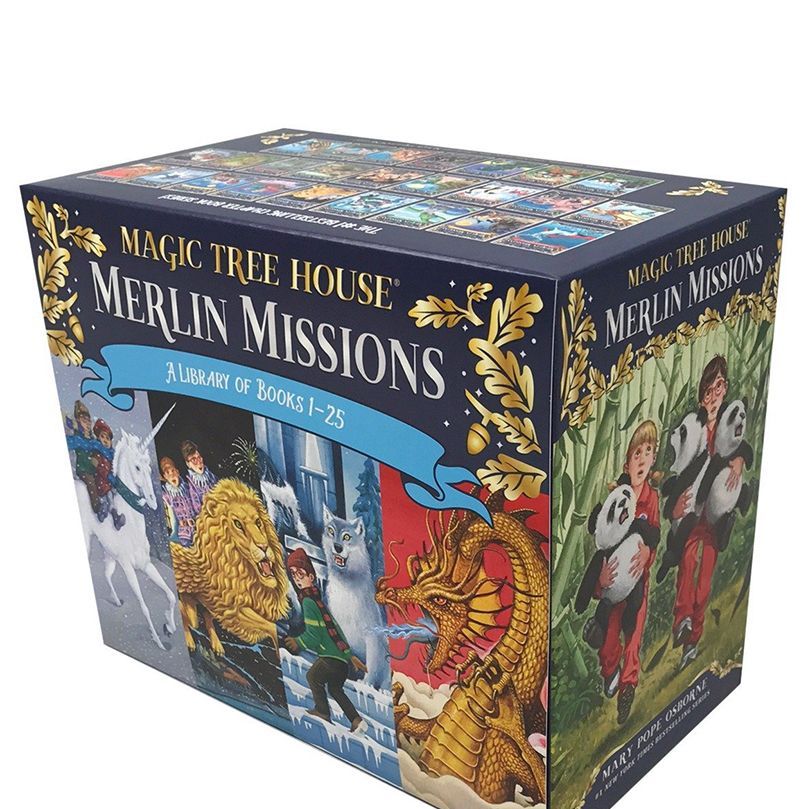 “Merlin Missions” by Mary Pope Osborne Box Set