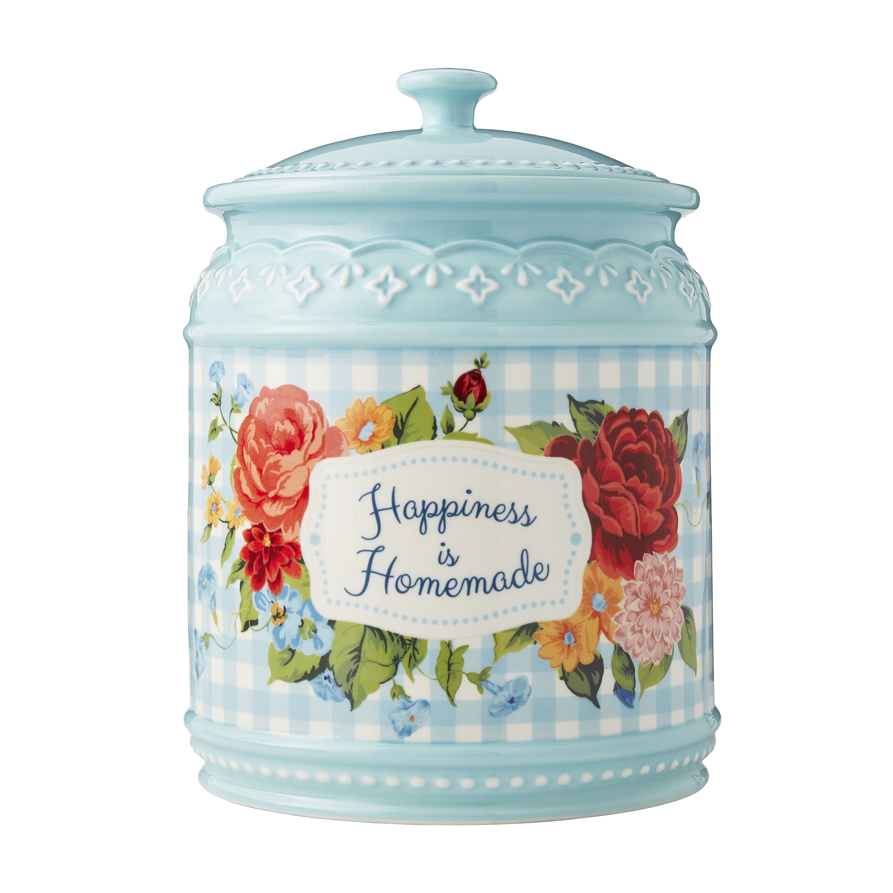 The Pioneer Woman 'Happiness is Homemade' Stoneware Cookie Jar
