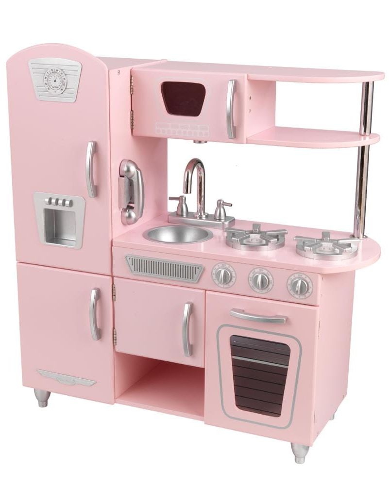 Vintage Pink Kitchen Set 