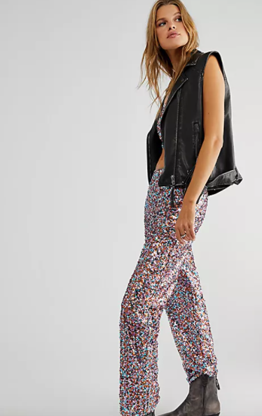 Dance Again Sequin Trousers