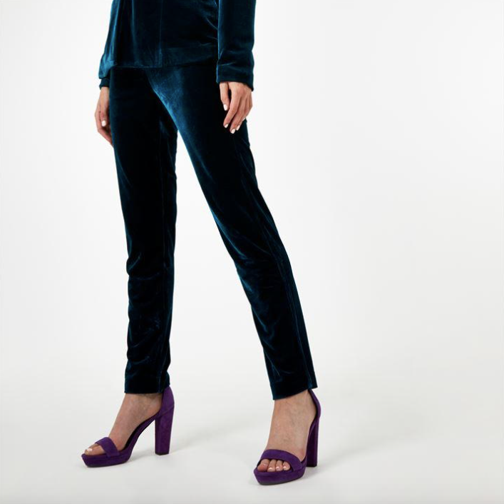 BIBA x Tess Daly Velvet Trousers