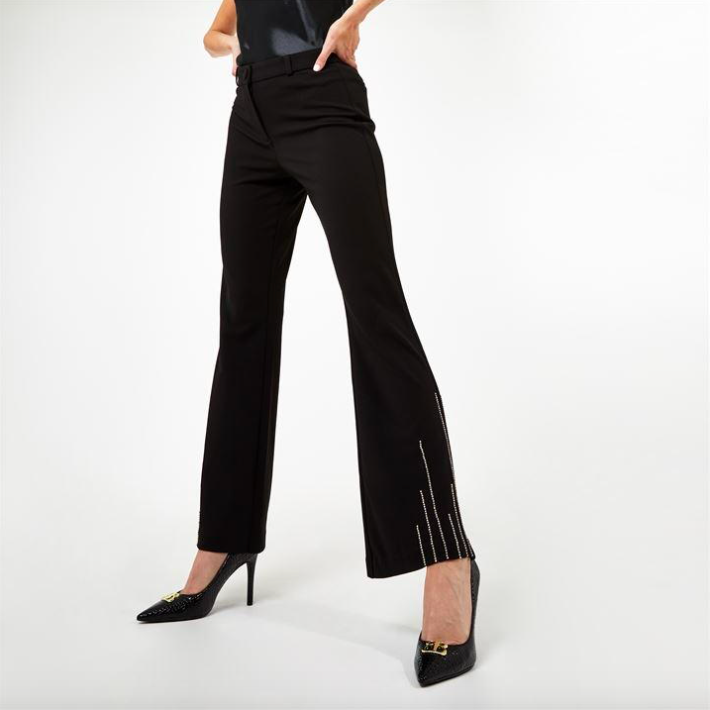 Biba+Pariscop women's real leather trousers