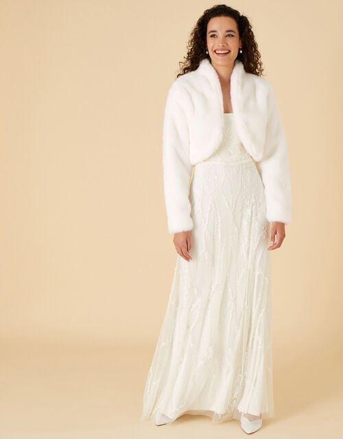 bridal coats winter weddings