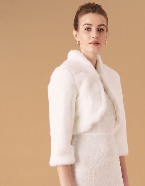 wool bridal jacket