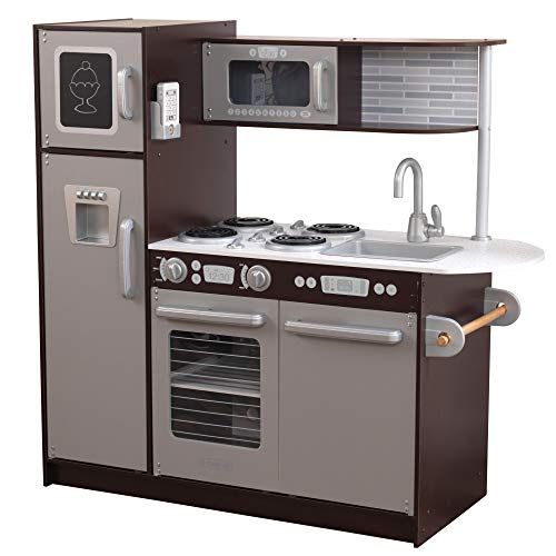 Kids Kitchen Playset With All The Sights And Running Water Sounds Of Kitchen US 