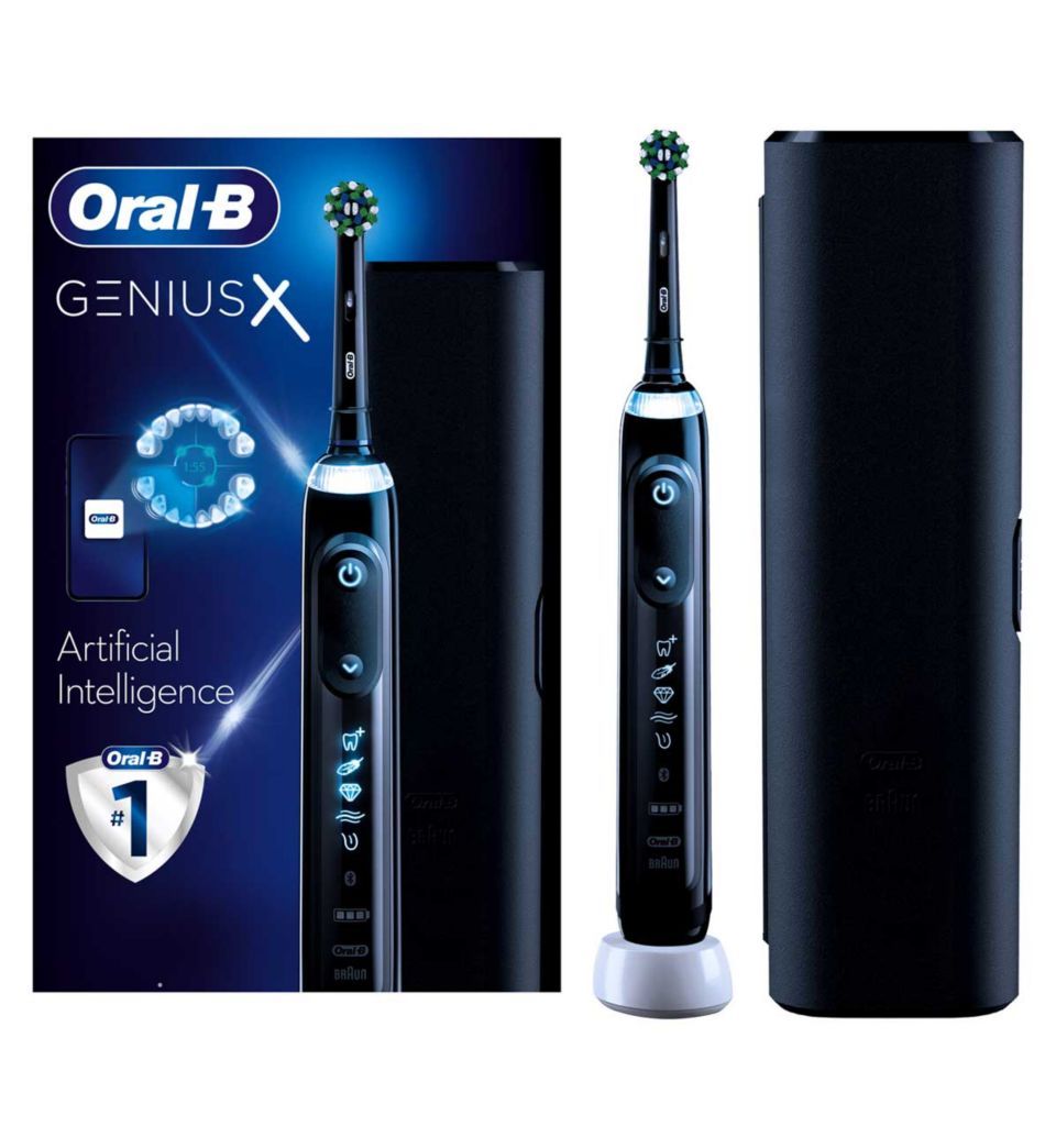 Oral-B  Genius X Black Electric Toothbrush 
