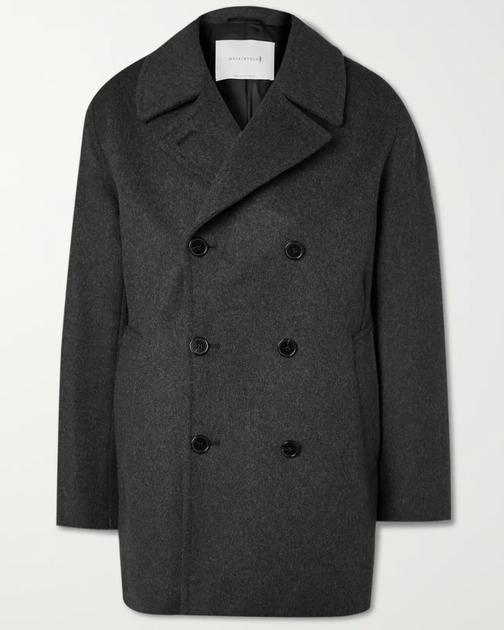 Dalton Wool and Cashmere-Blend Peacoat