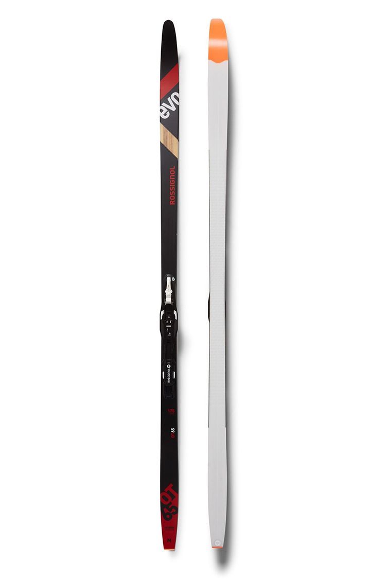 Details about   White Woods Titan Cross Country BC Skis Back Country Metal Edge & Fish Scales 