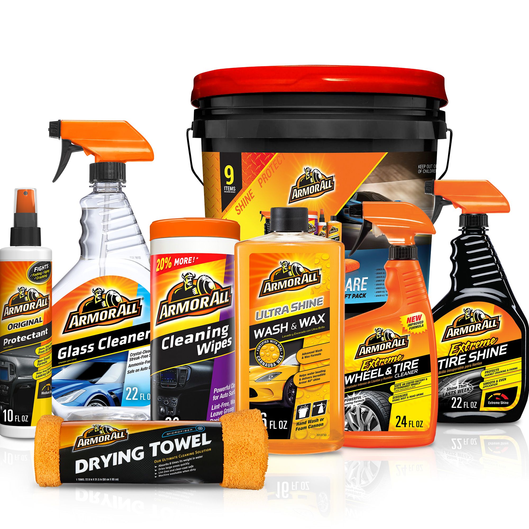 This Armor All 9-piece car care kit is just $19.88 at Walmart right now