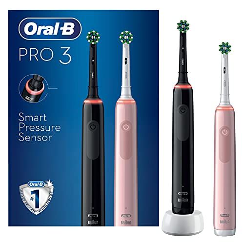 Oral-B Pro 3 electric toothbrush double-pack