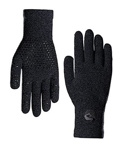 Optimum Sports Hawkley Winter Cycling Gloves Padded & Reflective Fluro Green 