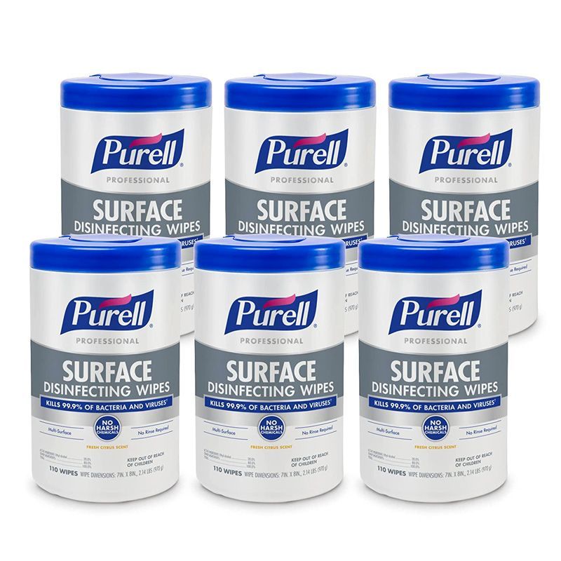 Purell disinfectant store wipes