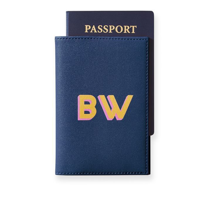 Vegan Leather Passport Case