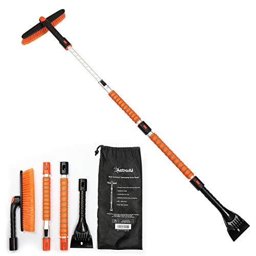 Ice Scraper and Extendable Snow Brush 