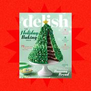 delish holiday baking magazine
