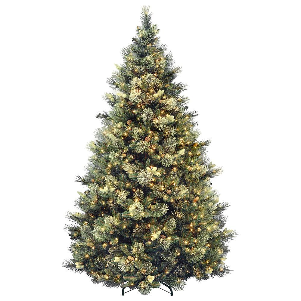 ALEKO CTS71H650 Deluxe Artificial Indoor Christmas Holiday Tree 6 Foot Snow Dusted 