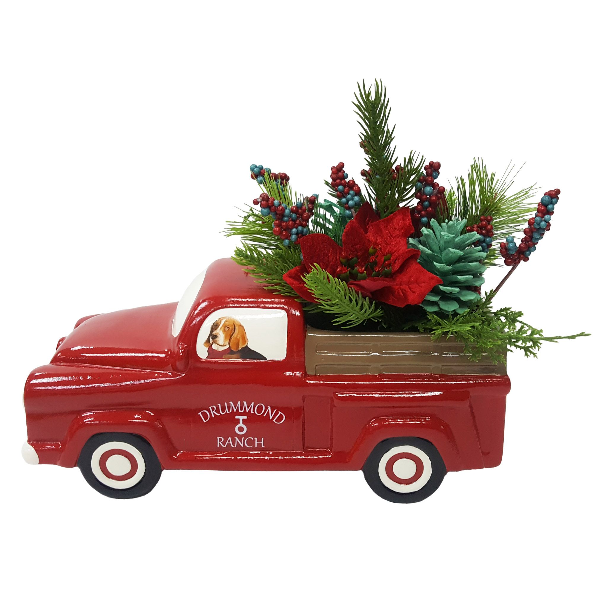 The Pioneer Woman Red Truck Floral Arrangement