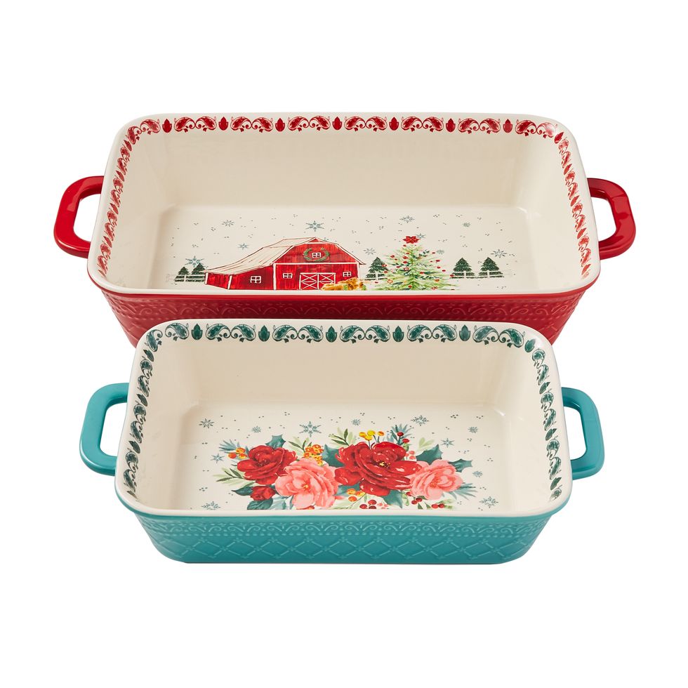 The Pioneer Woman Holiday Bakeware Set