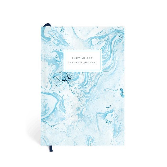 Papier Marble Sea Wellness Journal
