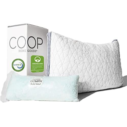 ❄ICE Ventilated Memory Foam Pillow w/ Washable Cooling Cover Certified Queen 2pk 