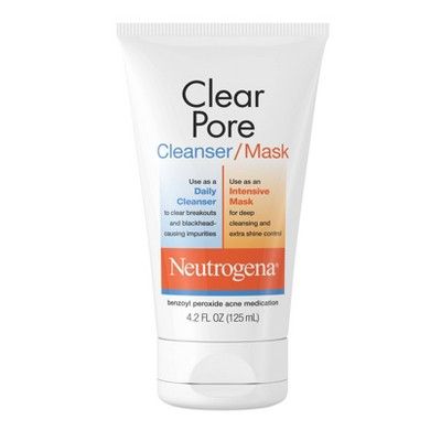 Neutrogena Clear Pore Facial Cleanser/Mask - 4.2 fl oz