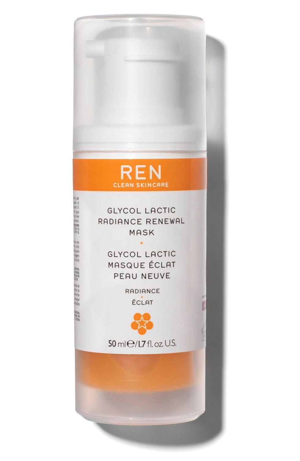 REN Clean Skincare Glycol Lactic Radiance Renewal Mask, Size 1.7 Oz at Nordstrom