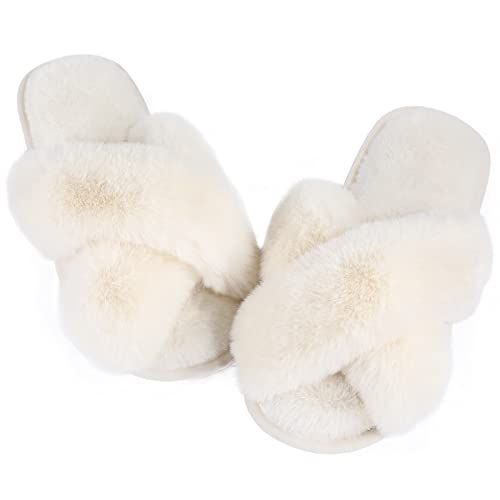 Fuzzy Fluffy Slippers 