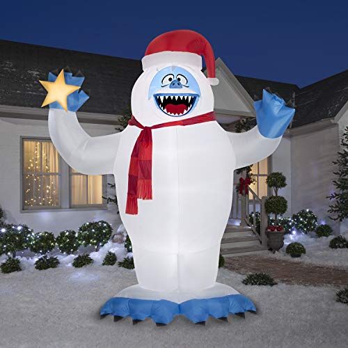 12' Lighted Bumble Abominable Snowman Inflatable
