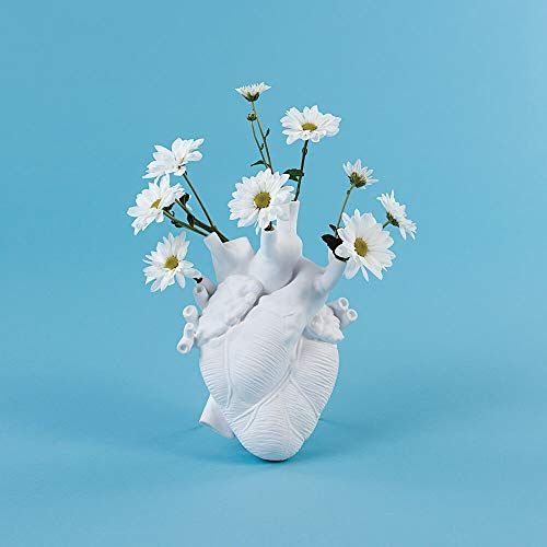 Vaso Love In Bloom Bianco