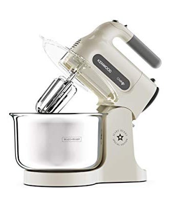 Kenwood by Mary Berry Special Edition Chefette hand mixer with bowl HM680CR, Cream