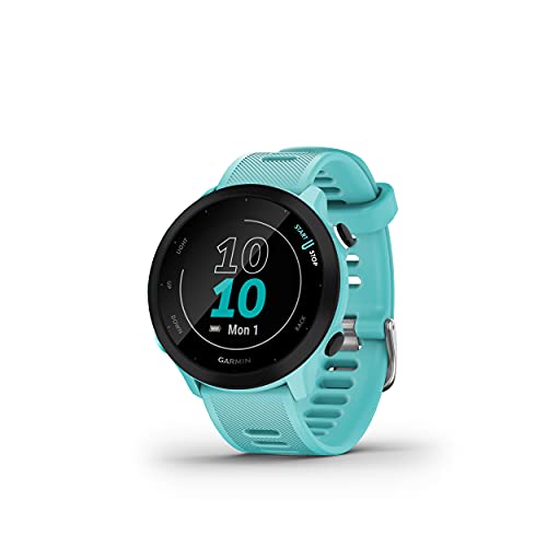 Reloj Garmin Forerunner 55 con GPS en color turquesa