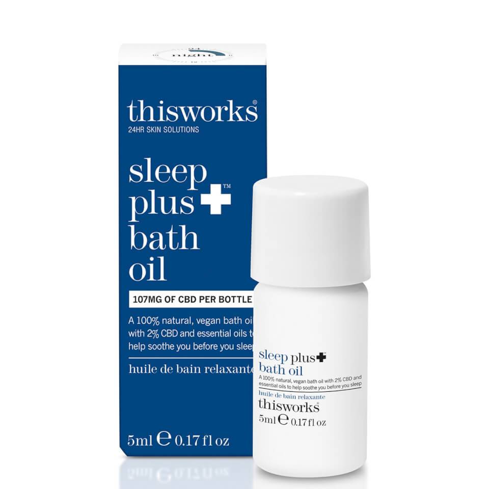 sleep plus bath oil