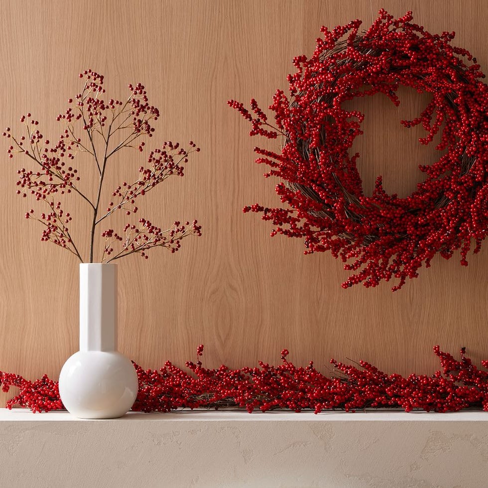 Faux Red Berries Botanicals Faux Red Berries Botanicals