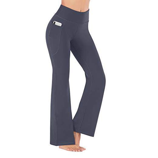 Buy Heathyoga Yoga Leggings with Pockets for Women, Tummy Control Women's  High Waist Yoga Pants with Pockets Workout Yoga Pants Black at