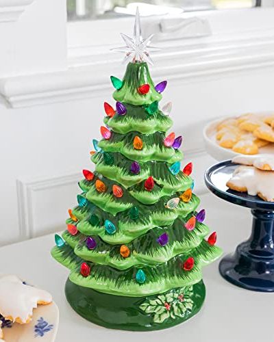 Ceramic Tabletop Christmas Tree