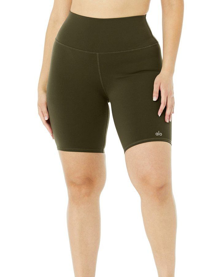 Women Stretch Biker Bike Shorts Workout Spandex Leggings Knee Length Short  Pants