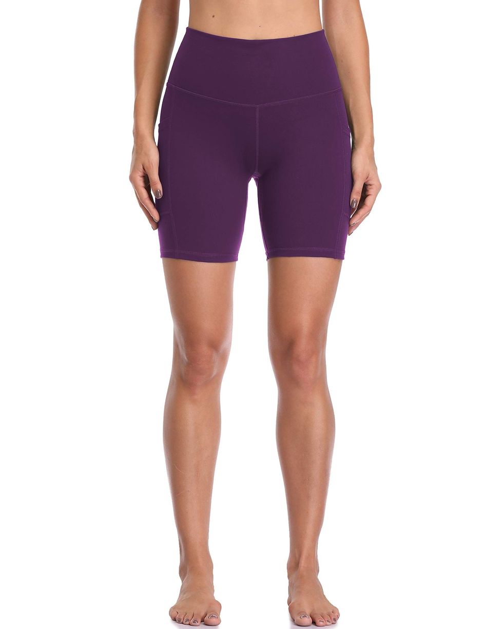 Women's Purple 3 Compression Shorts