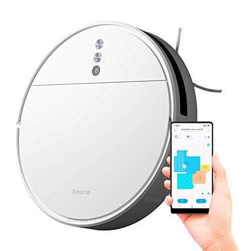 Robot aspirador friegasuelos con mapeo y control por app