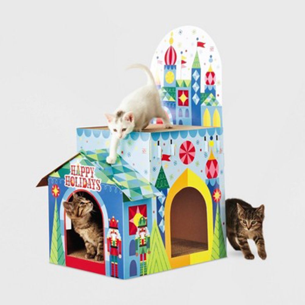 Toy Kingdom Double Decker Cat House